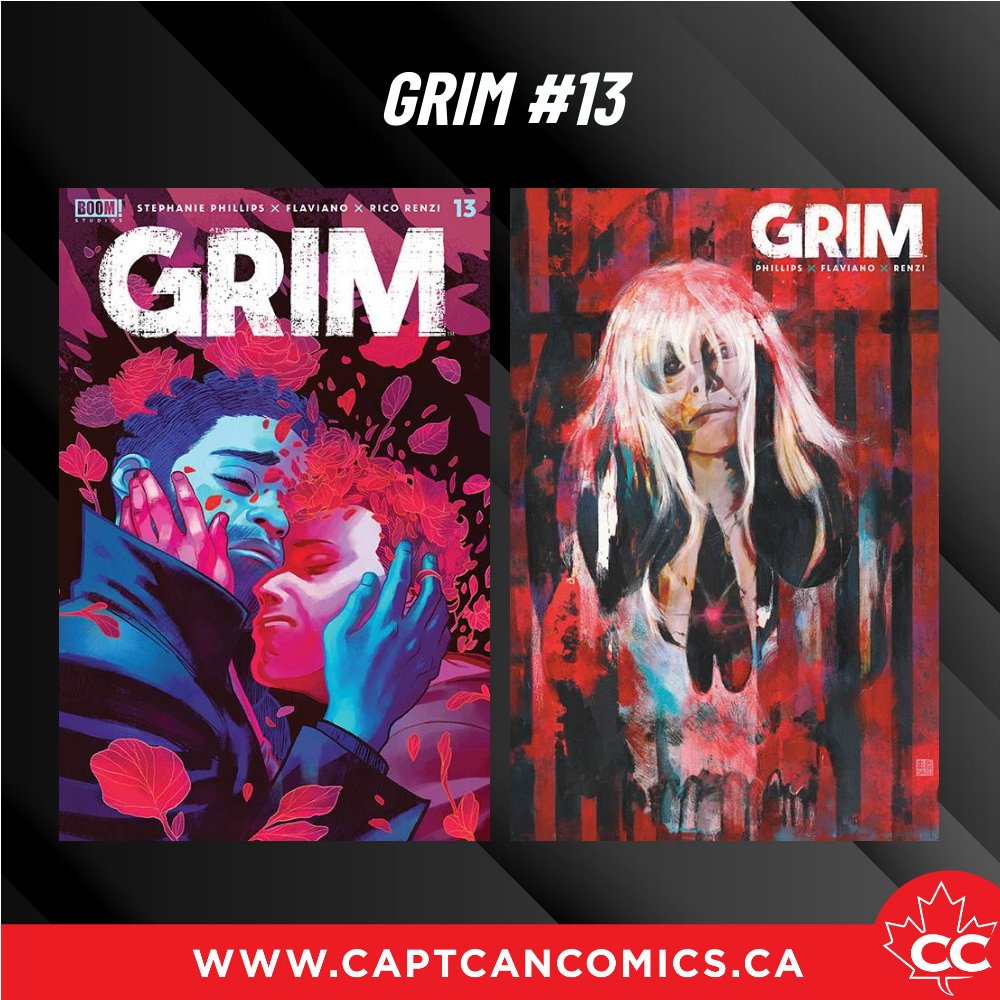You've seen them face Hell, but now Jess and the gang face their own PERSONAL HELL! The pain of their own mortal lives are revealed as Anabel and the Parasite show their true intentions.....Reserve Grim #13 on our Indy Pre-Sales today!

🍁CAPTCANCOMICS.CA🍁