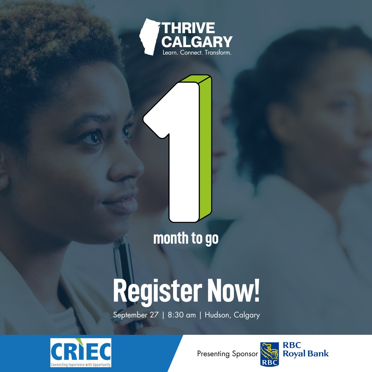 CRIECYYC's tweet photo. Registration is open for THRIVE Calgary! Don't miss out on this opportunity to learn, connect, and transform.  

Register now: https://t.co/OTti1DgO2F! 

#THRIVECalgary #RegisterNow #LearnConnectTransform #YYCevents #CalgaryProfessionals https://t.co/kC3MSvGNpk