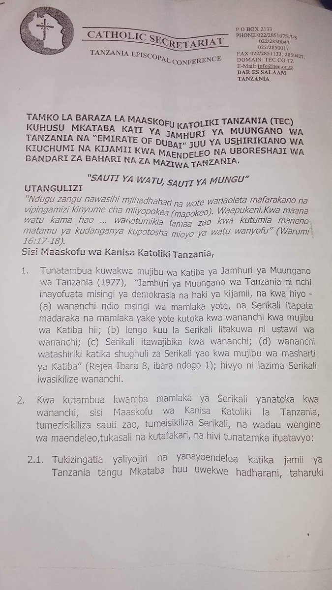 NectoKitiga's tweet photo. Leo kanisa katoliki Parokia ya Mafinga limesoma WARAKA wa maaskofu wetu.

Kupitia paroko wetu, waraka umesomwa taratiiibu bila kukosea wala kuruka hata neno moja.

Pamoja na kutusomea waraka huo,ameagiza jumuiya zote parokiani ziusome na kuutafakari waraka huo kwa makini....... https://t.co/DNc4A3IAsS