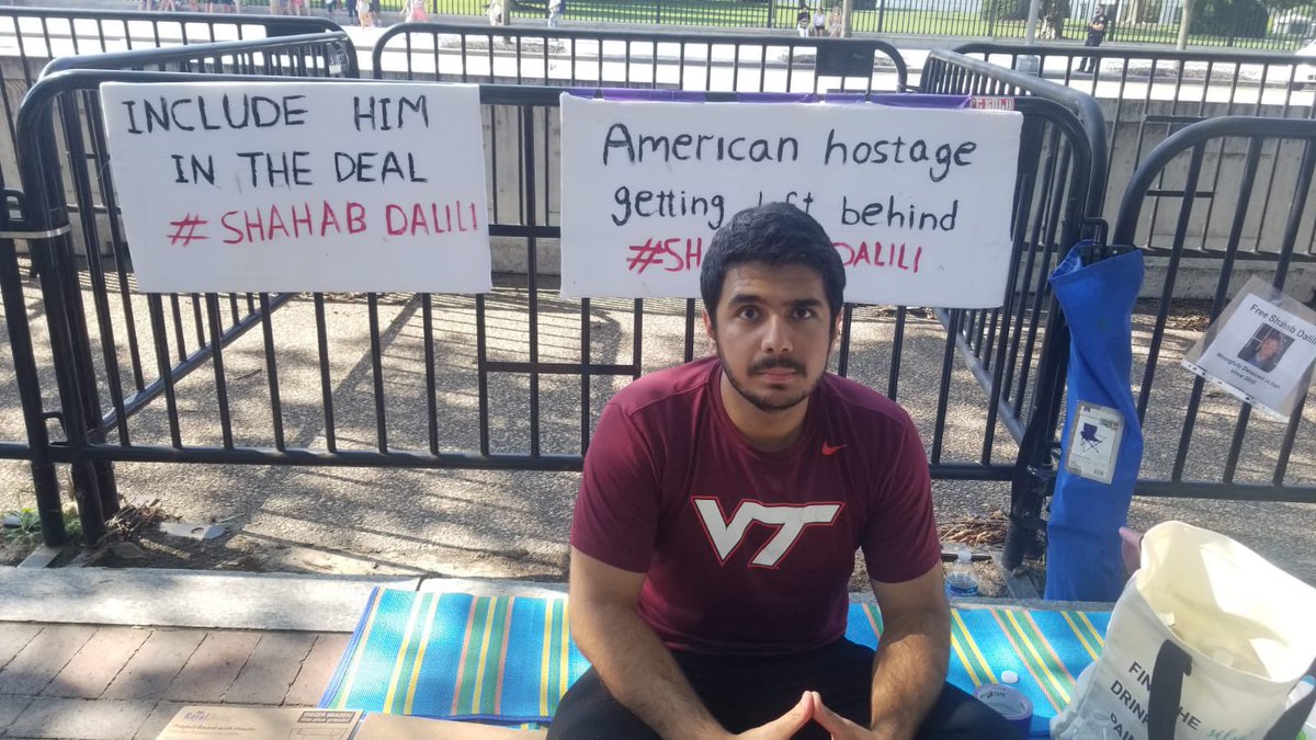 #SaveShahab

#ShahabDalili has been in prison in Iran for 7 long years.
The US government has had 7 years to determine if he is wrongly detained and failed completely.

The Biden administration must bring every American home from Iran. The revolving door must be slammed shut.