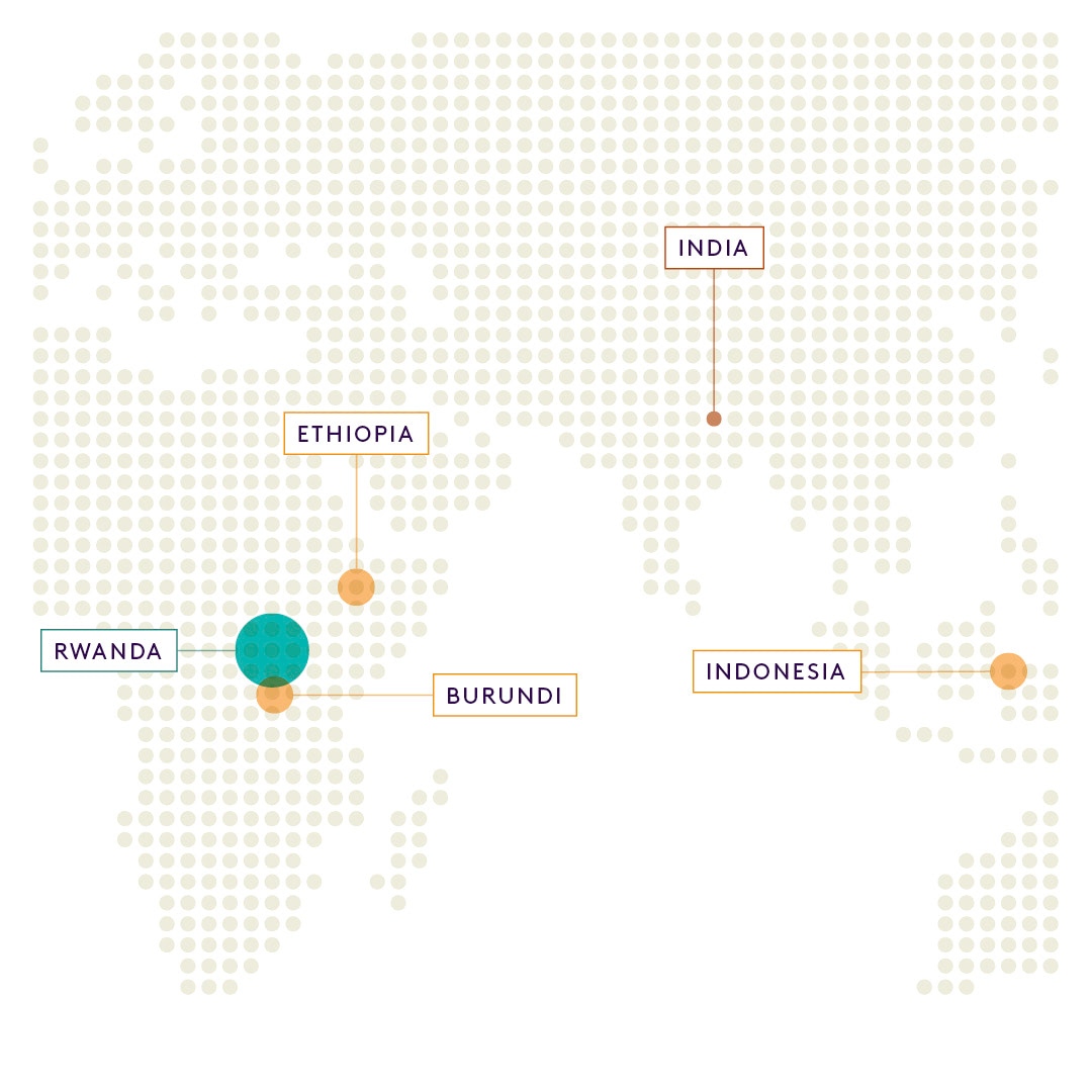 At Union, we are proud to source over 2 million kg of coffee purchased from 14 countries. 🌍⁠

In 2022, the top three origins that we sourced from were;⁠
⁠
☕Peru (26%)⁠
☕Costa Rica (11%)⁠
☕Brazil (11%)