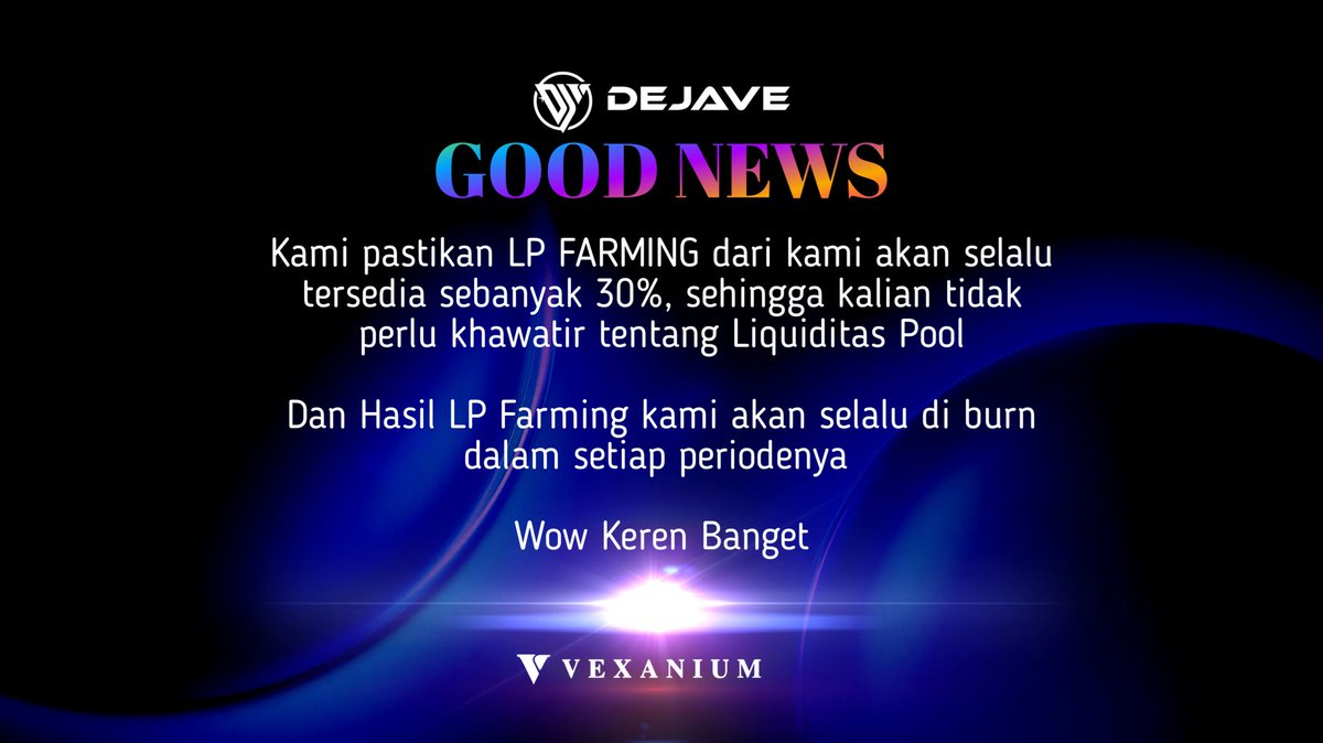 DejaveNews's tweet photo. Makan sambel ulek campur gula aren
Gapapa dibilang jelek yang penting keren
#dejave #vexanium #dejavevexanium https://t.co/ZnFOXoiqhy