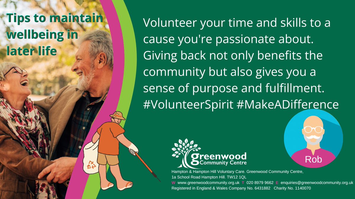 Volunteer your time and skills to a cause you're passionate about. Giving back not only benefits the community but also gives you a sense of purpose and fulfillment.  #VolunteerSpirit #MakeADifference @RCVS_Richmond