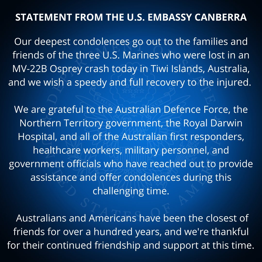 U.S. Embassy Australia (@USEmbAustralia) on Twitter photo 2023-08-27 10:39:07