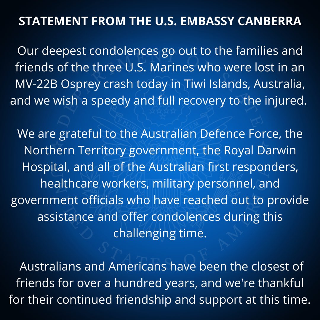 U.S. Embassy Australia (@usembaustralia) on Twitter photo 