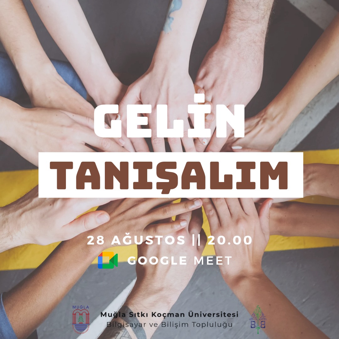 Merhaba arkadaşlar, Bilgisayar ve Bilişim Topluluğu olarak 28 Ağustos saat 20.00'da bölümlerimizi kazanan arkadaşlarımız için bir soru-cevap etkinliği gerçekleştireceğiz.😍
Herkesi bekliyoruz.
Etkinliğe katılmak için: lnkd.in/d64KiZht