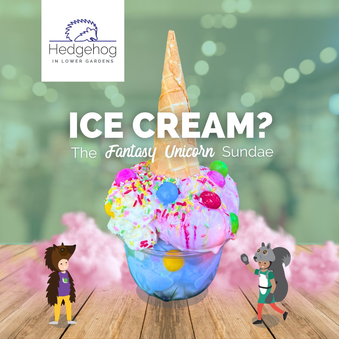 parkcafes's tweet photo. Are you headed to Bournemouth for the Air Festival next weekend?
Bring a sprinkle of joy with a Fantasy Unicorn Rainbow Sundae from Hedgehog Kiosk, Lower Gardens.

@bmouthofficial @BmthAirFest

#BmthAirFest #LoveBournemouth
#AirFestival #BournemouthAirShow # https://t.co/rdWoGs3MCj