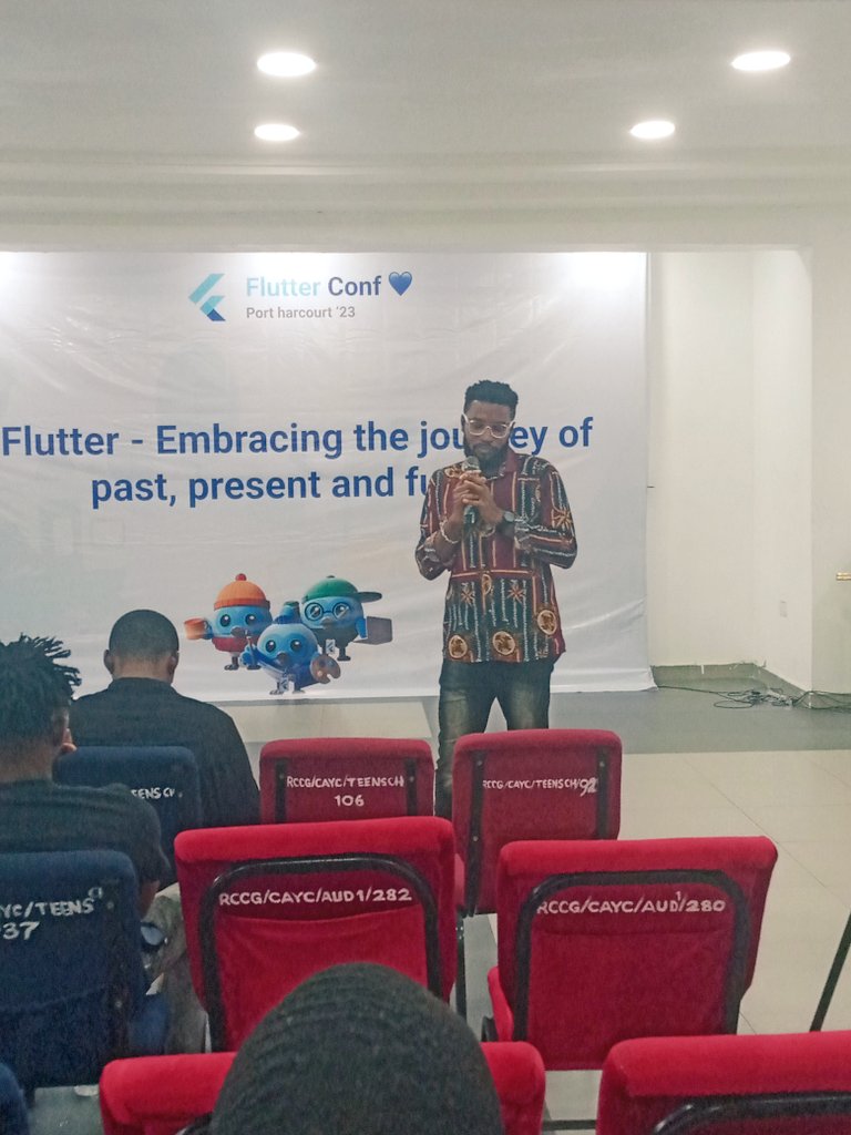 _eghe's tweet image. It was a fun time at #FlutterConf  23. I gave a presentation on on Exploring Backend Development with Dart Frog and also got to connect with seasoned developers like @edeme_kong @EssienJasper  @seguncodes 
I eagerly anticipate the upcoming events the community has in store for us
