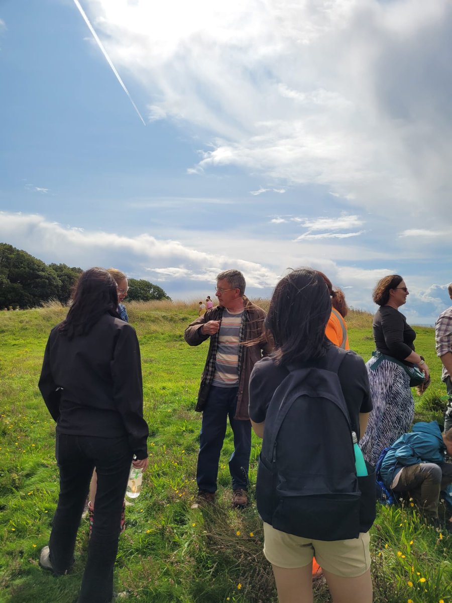 We joined James Kenny, County Archaeologist extraordinaire at #HighdownHill this month! We toured the site, learnt about the lost Roman villa and yes, there was also some molehill kicking!
#archaeologylife #archaeologyforall #publicarchaeology #romanarchaeology  #outreachmatters