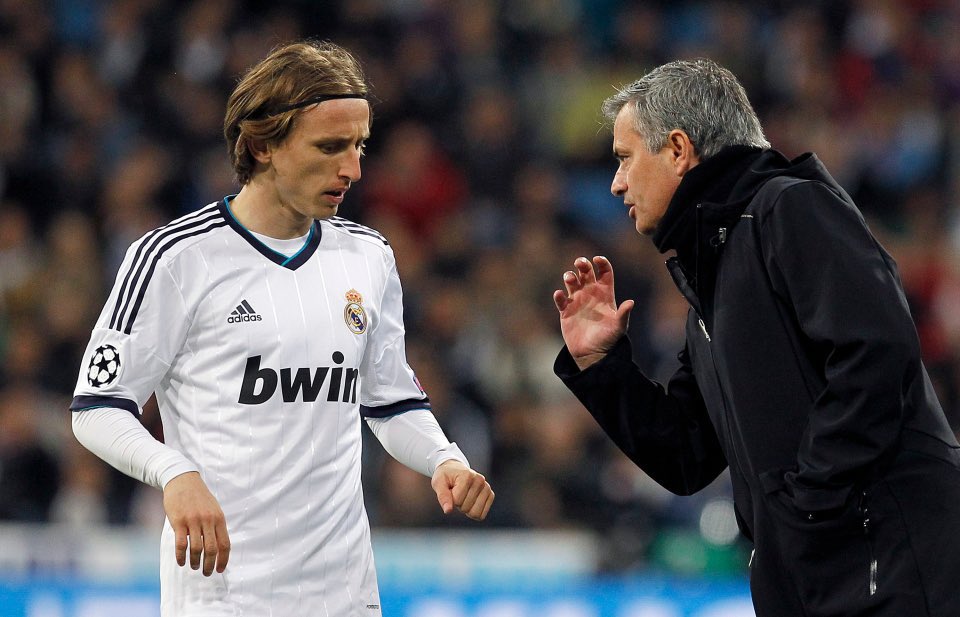 RM_Leonardo7's tweet photo. Jose Mourinho: „All I ask from the Madridistas is to give Luka Modric some time and be patient. He is so good that the Santiago Bernabéu will fall in love with his class“

One of the greatest Midfielder in the history of the game was presented as a Real Madrid player 11 years ago https://t.co/pXS6HnqvsW