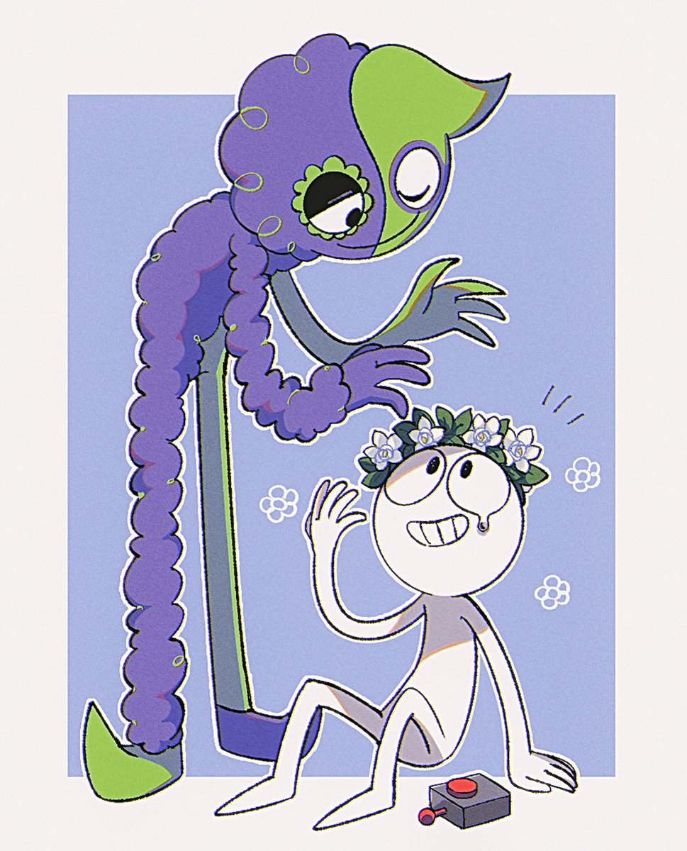 ⚠️夢絵⚠️
これはGOB4が出る前に描いた幻覚夢絵 