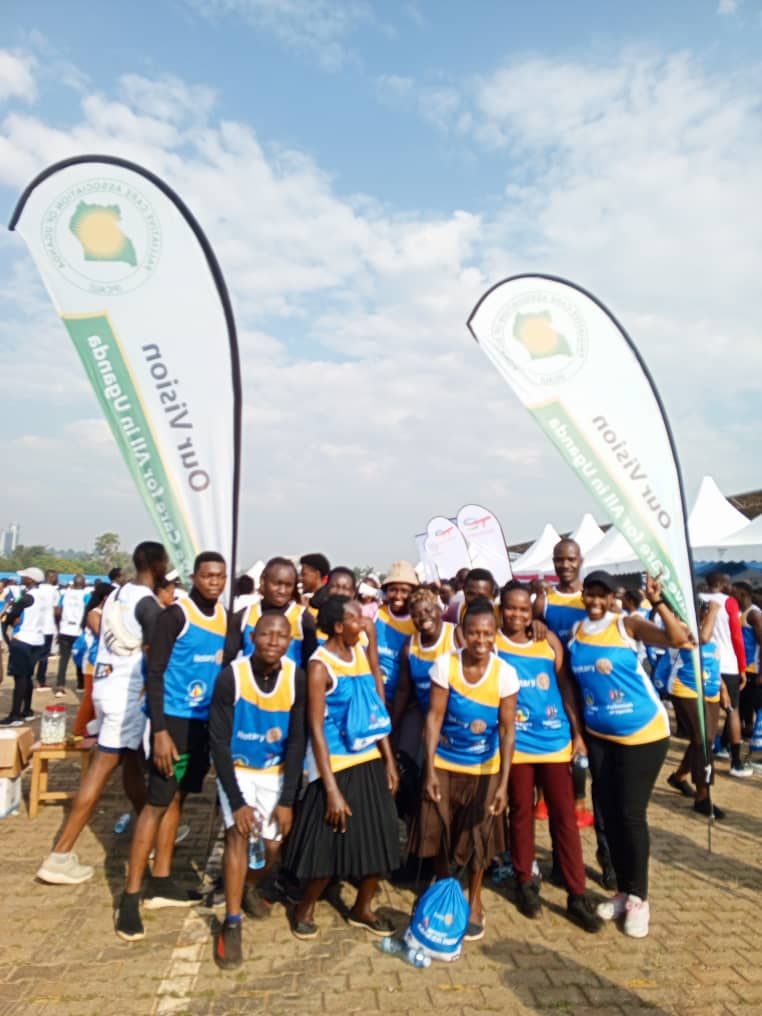 SiimaFiona's tweet photo. Together against cancer.  I choose to run for this noble. I choose to advocate for Palliative Care for All. What's your mantra? https://t.co/FePw0uJ6eK