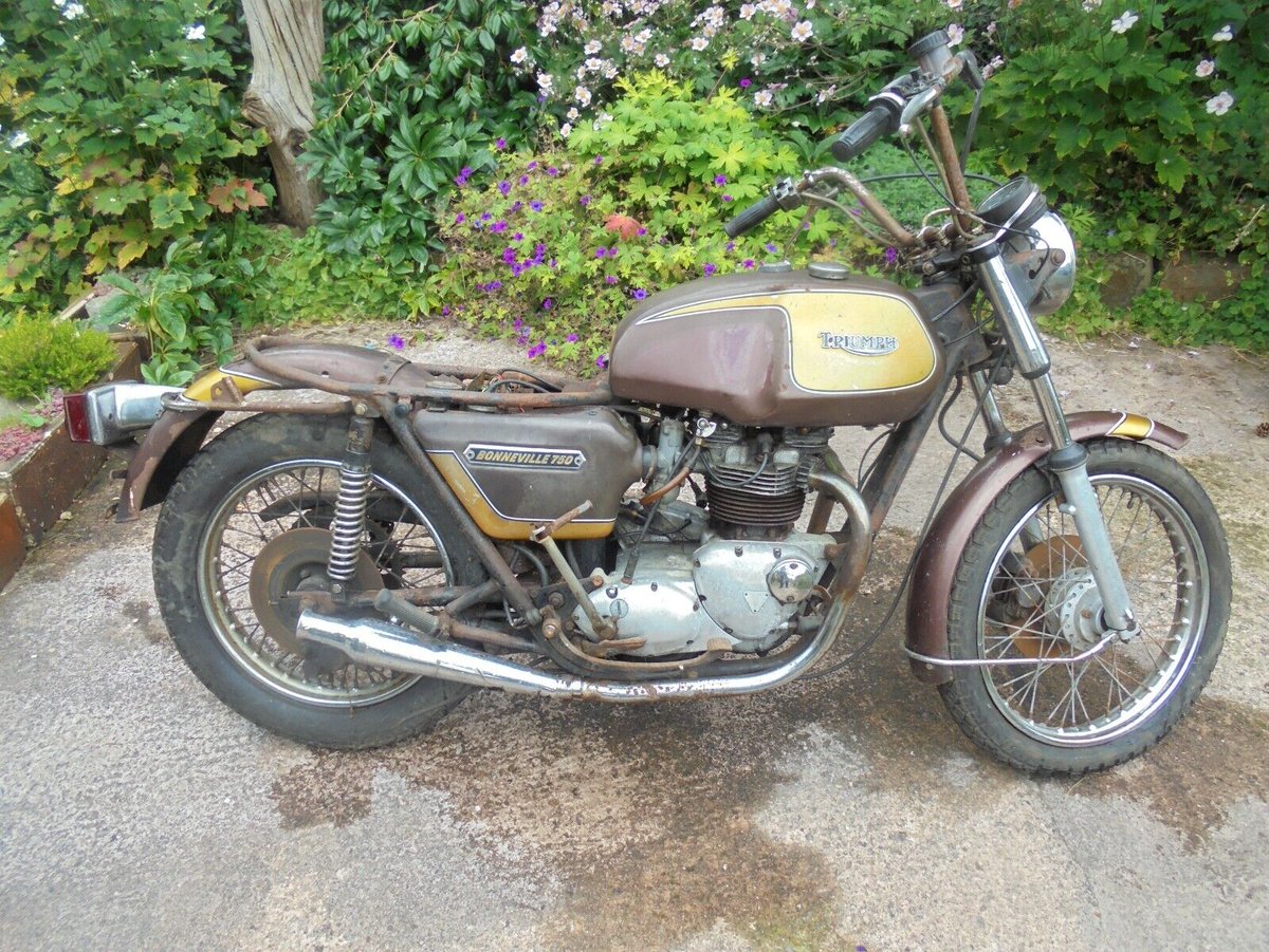 Ad - This week's Top 5 Bikes - No.4
1978 TRIUMPH T140V BONNEVILLE
On eBay here -->> ow.ly/as9w50PEJUV

 #Top5Bikes #1978TriumphT140V #Bonneville #VintageBikes #ClassicMotorcycles #MotorcycleLovers #DreamRide #RetroRides