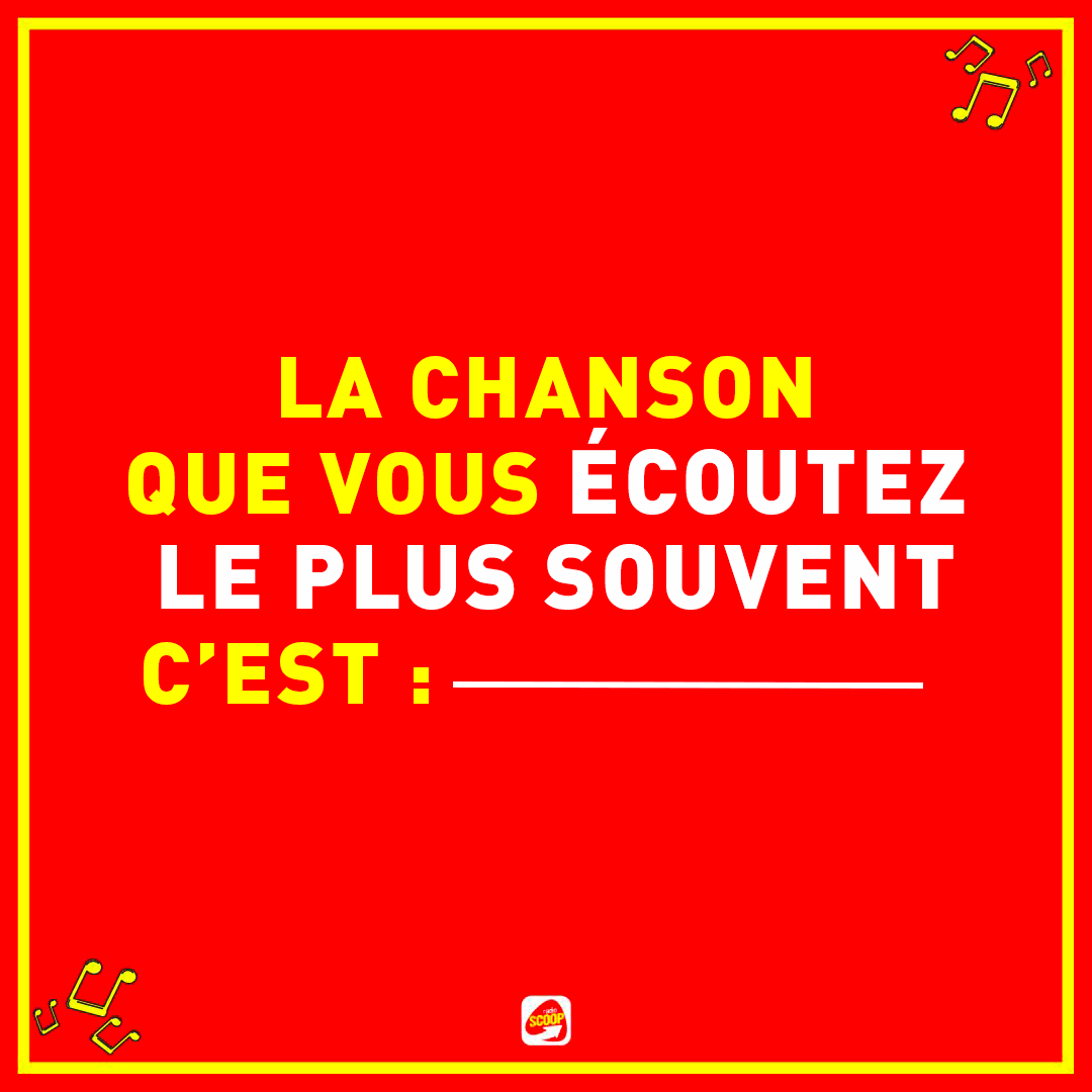 RadioSCOOPOff's tweet image. Partagez en commentaires le titre dont vous n&apos;arrivez pas à vous passer 🎵❤️💛
#RadioSCOOP #chanson #musique #titre #écouter #tube #radio