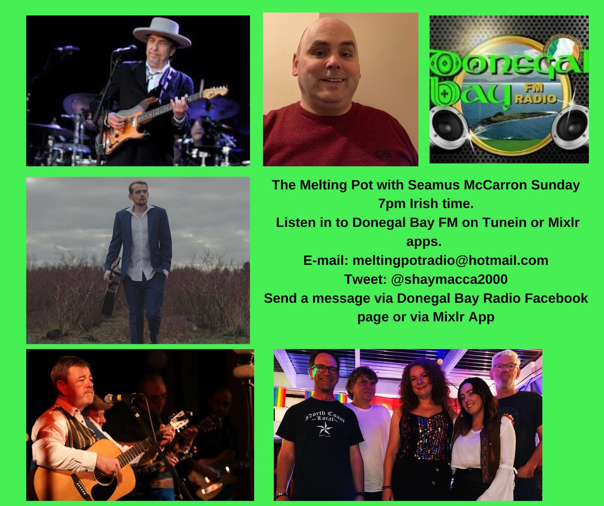 today we have music from Foo Fighters, Gemma Hayes and James Vincent McMorrow among others. Bob Dylan double play. We second doubleplay of two Dylan songs covered by different artists. Local artists are Paul Caldwell, <a href="/RGBmusic58/">Ronan Gallagher</a> and <a href="/DFTNatives/">Don't Fear The Natives</a> with thnew song Another lonely day