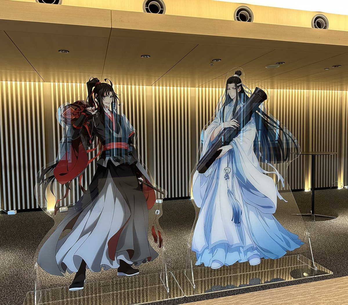 mdzsjp's tweet image. 「魔道祖師」完結記念イベント、
ご来場いただきありがとうございました🐰
お楽しみいただけていたら幸いです。
アーカイブ配信は9月8日から開始予定です🍎
#魔道祖師アニメ
#魔道祖師