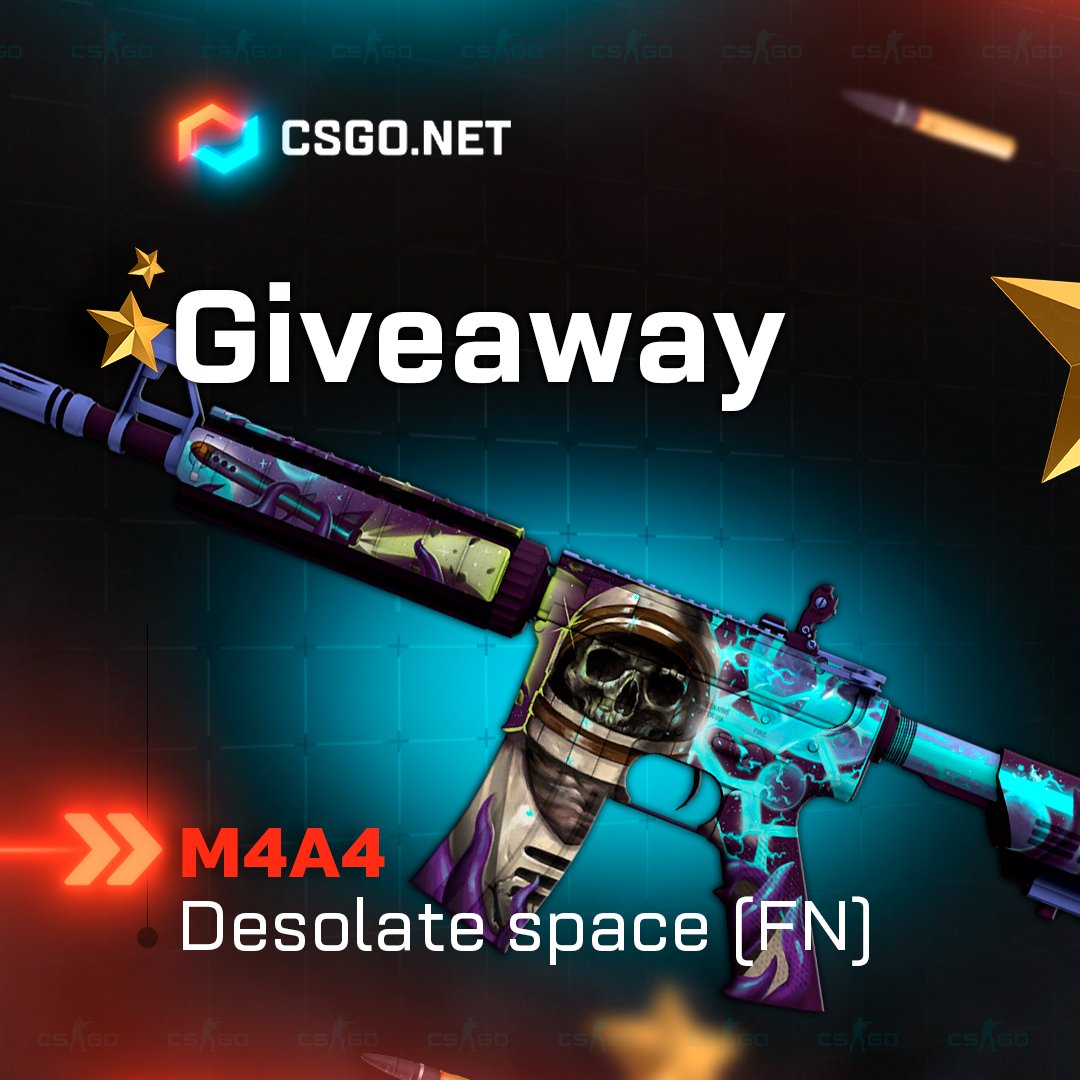 Counter-Strike Unfortunate on X: 💀 CSGO GIVEAWAY! 💀 🎁M4A4