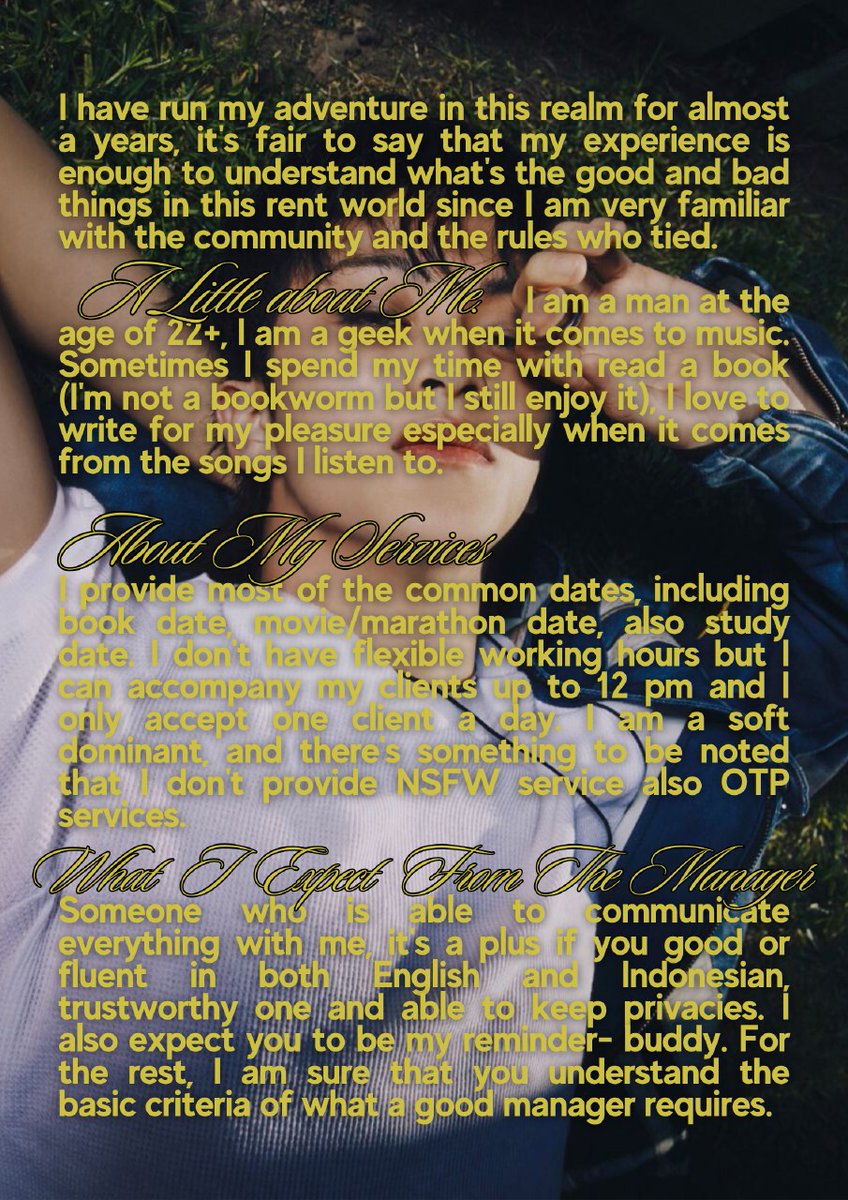 BIeubonnet's tweet image. [A RETWEET WOULD BE APPRECIATED]

Evening, ladies and gentlemen. I'm seeking someone awesome to manage all the nitty-gritty stuff. Whether it's a chill personal manager who's got my back or a kickass agency, I'm totally cool with either.