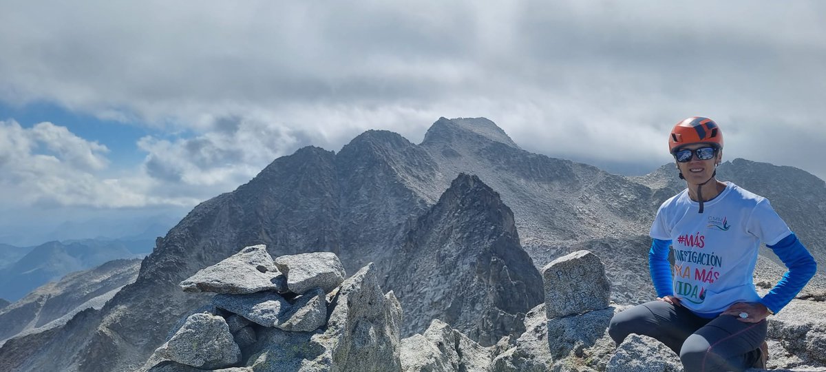 CMMetastasico's tweet photo. #PicodeAlba 🗻 3.118 mts. El más occidental de los tresmiles del #MacizodelaMaladeta....🩷💚💛💙 #MásInvestigaciónParaMásVida®️🔬 #CáncerMamaMetastásico https://t.co/9X9sXpZBdI