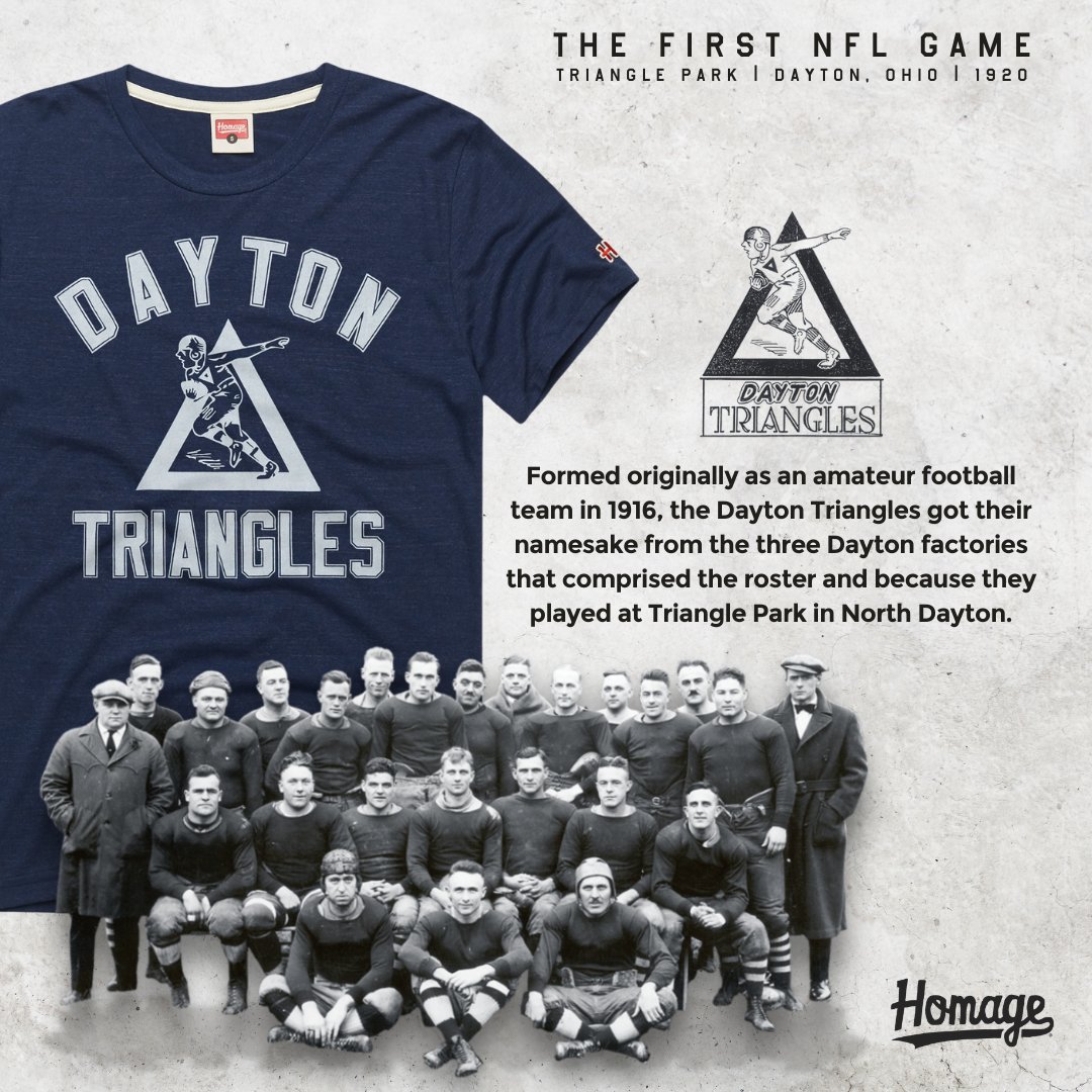 DaytonMUT22's tweet photo. #DaytonTriangles the #1stNFLGame was in #DaytonOhio between The #DaytonTriangles & The #ColumbusPanhandles https://t.co/D35WmRdYbE