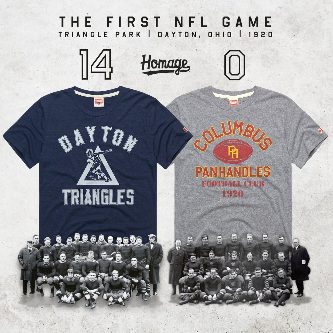 DaytonMUT22's tweet photo. #DaytonTriangles the #1stNFLGame was in #DaytonOhio between The #DaytonTriangles & The #ColumbusPanhandles https://t.co/D35WmRdYbE