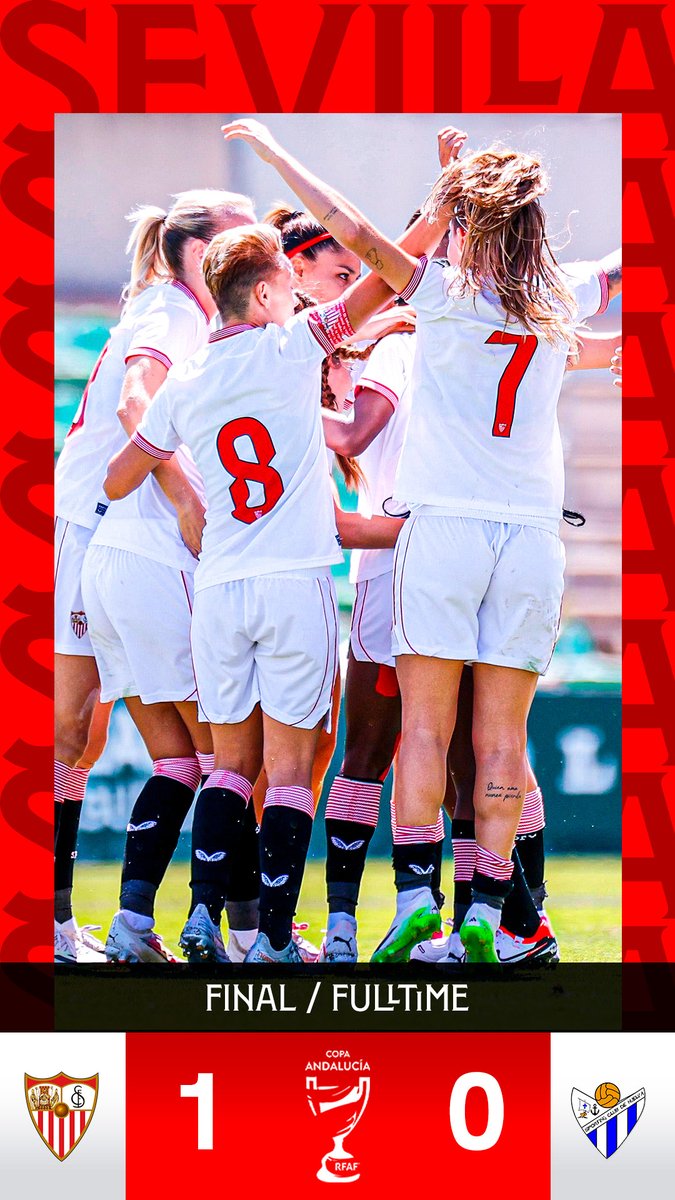 FINAL | El #SevillaFCFem vence por la mínima para proclamarse campeón de Andalucía por segunda vez:

🤍 1⃣-0⃣ 🔵 #SevillaFCSportingHuelva (90+4')

⚽️ <a href="/t_payne10/">Toni Payne</a>

#CopaAndalucía #WeareSevilla #NuncaTeRindas
