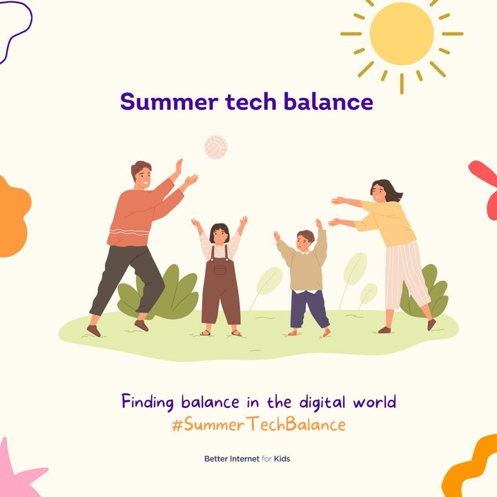 Insafenetwork's tweet photo. 🌞📱 Cherish the summer season, connecting with your kids and nature. Detach from digital distractions, and discover the joy of outdoor play.
Visit the BIK portal for more tips for parents and carers at https://t.co/pYfyhseVX3
#SummerTechBalance #ParentingTips https://t.co/vihDJGYSCW