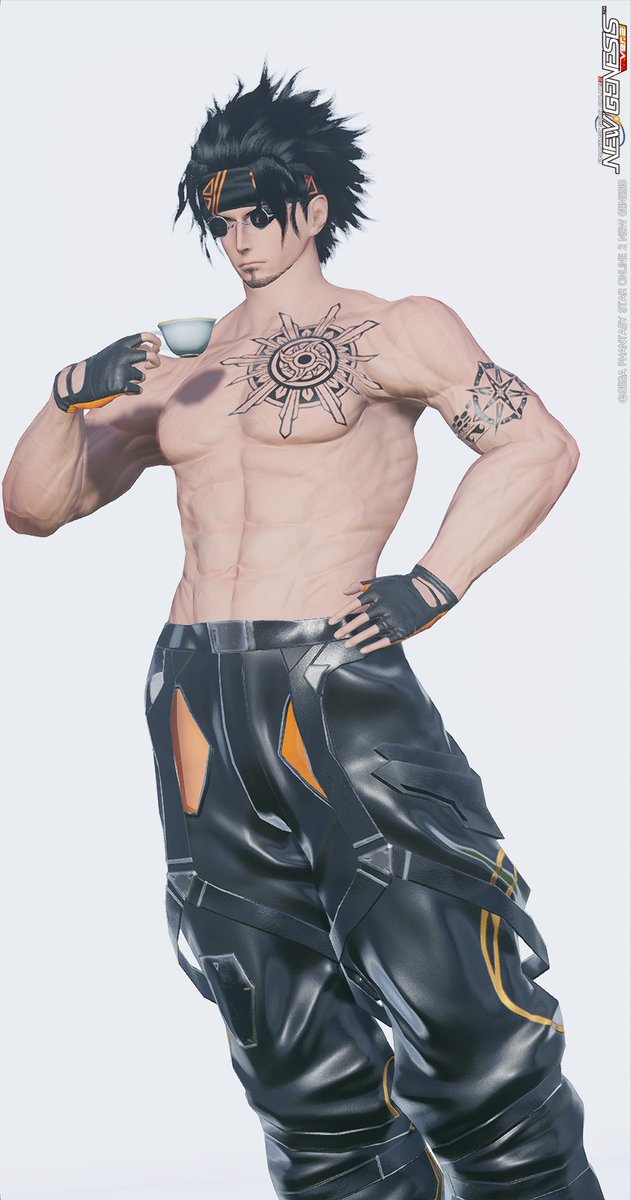 「筋肉珈琲#PSO2NGS 」|武良左☃︎のイラスト