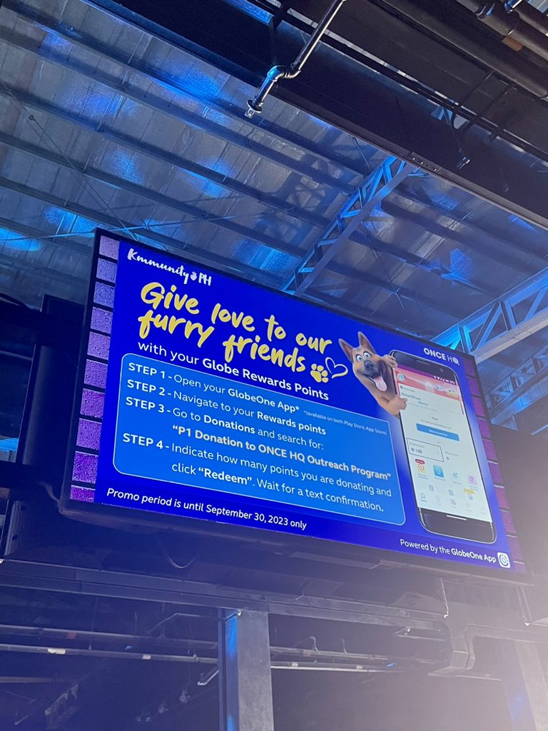 KmmunityPH's tweet photo. What is Love? Love is giving back! Yes namaaan ๐
Our Rewards Points Donation Drive for @oncehq's Outreach Program was finally launched here at #ONCENIGHT! Posting more details soon, so watch out chingus! ๐ฅฐ #KmmunityPHlovesONCEHQ https://t.co/orb1v1ORGH