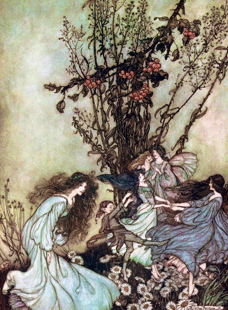 Hi all, a reminder that #FolkloreSunday is happening now with the theme of: THE GOLDEN AGE OF CHILDREN’S LITERATURE - STORIES & ILLUSTRATIONS. Bring your tweets to the hashtag Hastings for a retweet! See you soon, Maude xx (Image: Arthur Rackham)