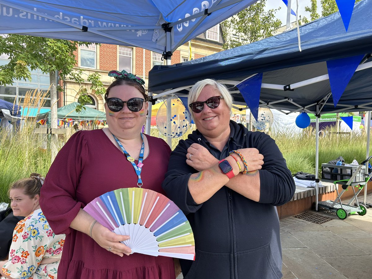 rdash_nhs's tweet photo. Come and meet the team including @TTherapy_RDaSH @Networks_RDaSH @FTMembership Here at #Scunthorpe @Pride till around 5pm #nhs #TheRDaSHWay https://t.co/dhdzjME2e2