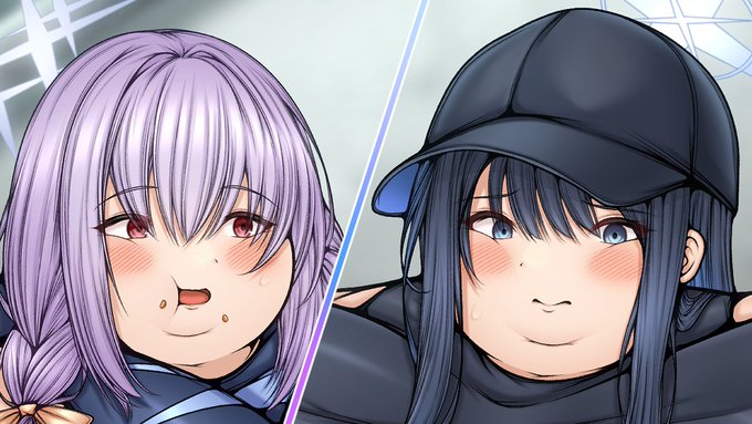 PixivとDeviantArtで1枚一般公開!
個別カットやセリフ付き表情差分はFANBOX等で限定公開中です!
「私は…減量中で…本気で痩せようと…」
「他に着れる服ももう…でも食べたいから…」
https://t.co/6tC8C67sG9 