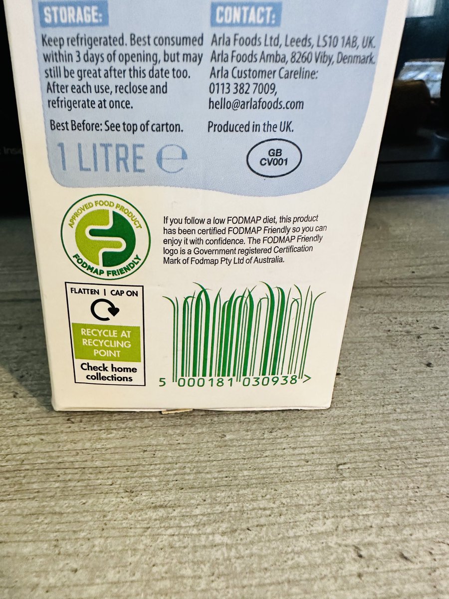 Samar @TheMJAP (@themjap) on Twitter photo As a graphic designer, every time I see this barcode I get so happy. And I hope whoever the designer is, who designed this, is having a nice day. You deserve it ππ½ππ½ππ½
β¦<a href="/ArlaDairyUK/">Arla Dairy UK</a>β© As a graphic designer, every time I see this barcode I get so happy. And I hope whoever the designer is, who designed this, is having a nice day. You deserve it ππ½ππ½ππ½
β¦<a href="/ArlaDairyUK/">Arla Dairy UK</a>β©