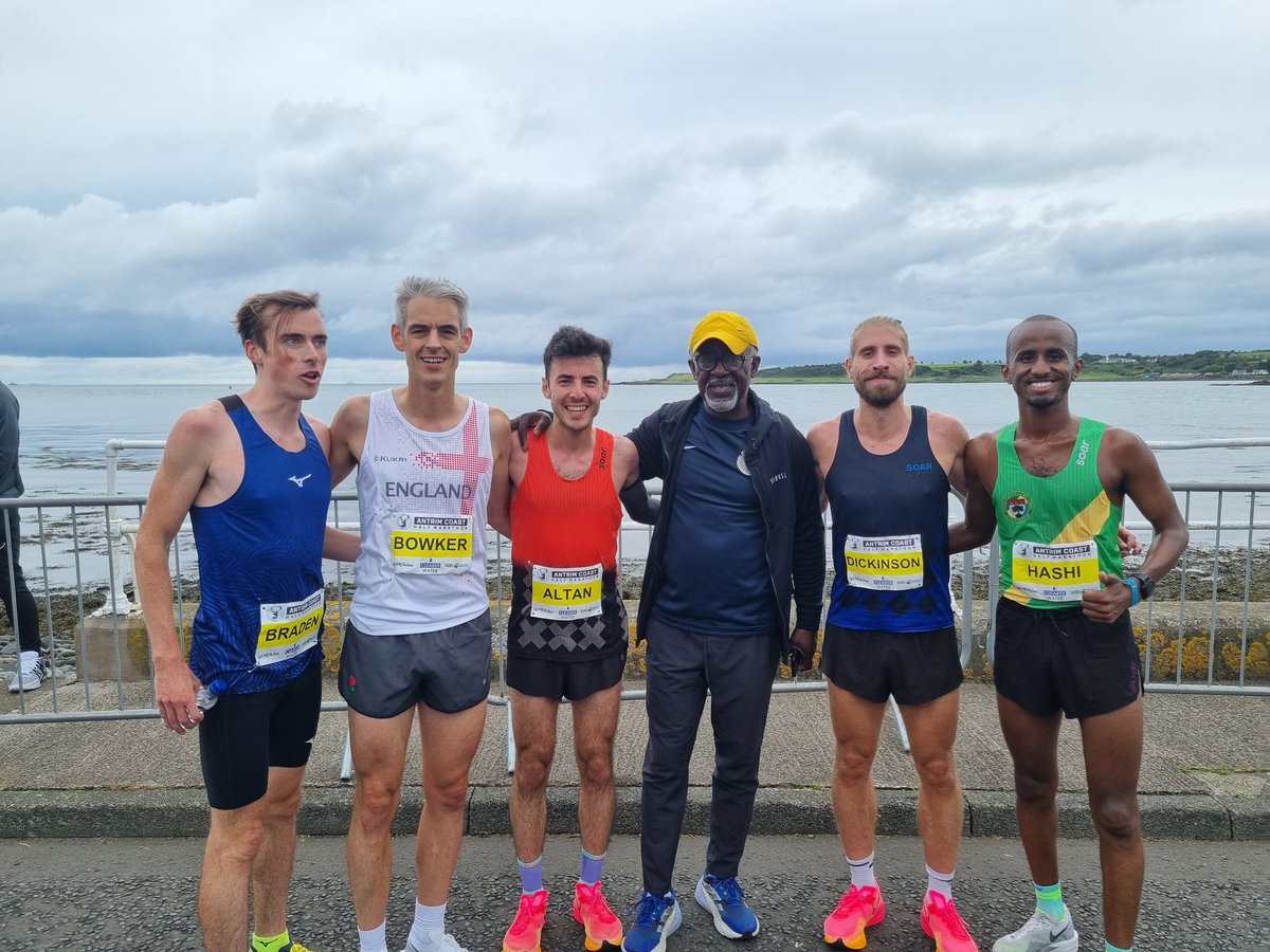 Well done to all my athletes at the <a href="/CoastHalf/">Antrim Coast Half Marathon</a> #antrim #halfmarathon