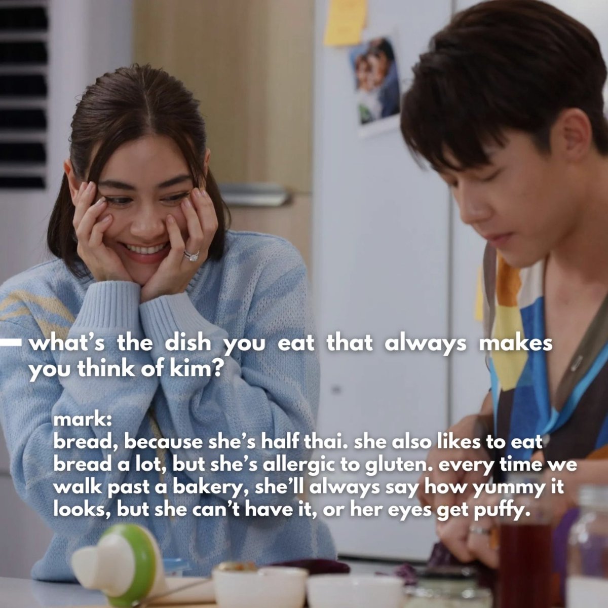 Prinfanclub's tweet photo. Under HBO GO, the name of the new Thai cooking series is MarkKim + Chef. The program stars the Thai celeb couple, Check out this exclusive interview with the couple on their new cooking series.⁠
#หมากคิม ⁠
Cr #LifestyleAsiaTH 
#MARKKIM #HBOGOTH #HBOGOASIA https://t.co/jpVWnfqXsv