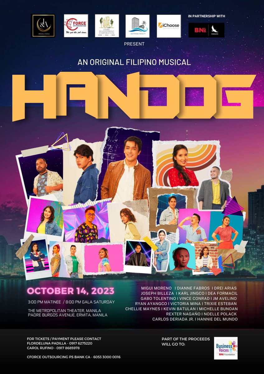 KlikPh's tweet image. What does it mean to discover our real selves through our relationships with others? #Handog with two heartwarming shows at Metropolitan Theater in Manila City on October 14, 2023  at 3PM and 8PM.

Full Story: klik.ph/handog-an-orig…

#HandogTheMusical #AnOriginalFilipinoMusical