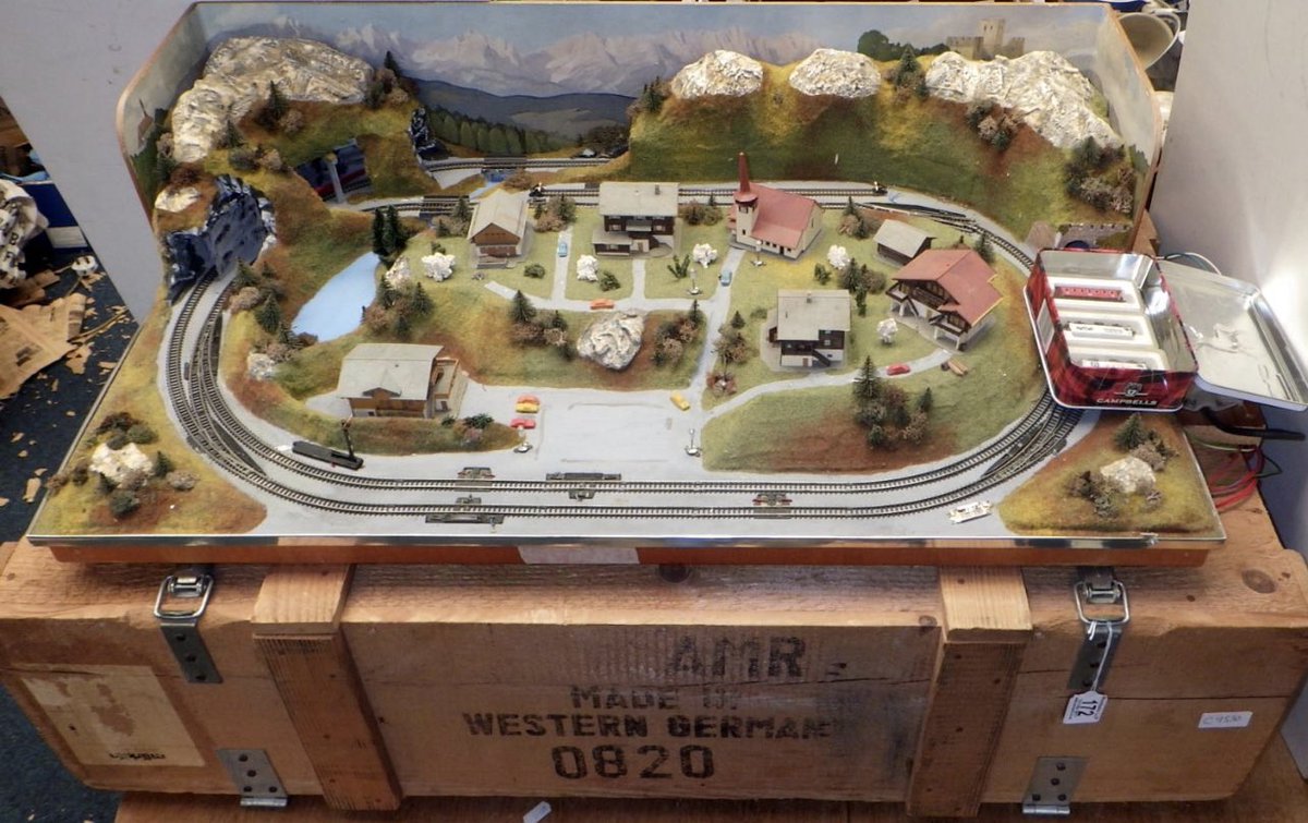 Followbackfool's tweet image. Scarce #Marklin shop window display #model #train set #Railwayana #railways #vintage 

easyliveauction.com/catalogue/lot/…