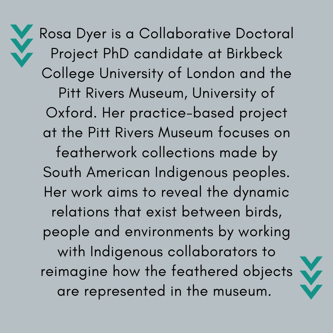 TheAnimalTurn (@theanimalturn) on Twitter photo Meet Rosa Dyer (<a href="/rosajdyer/">Rosa Dyer</a>) a new fellow whose practice-based work looks at museum exhibitions and featherwork. Her research aims to reveal the dynamic relations that exist between birds, people and the environment by working with Indigenous collaborators.
theanimalturnpodcast.com/the-team Meet Rosa Dyer (<a href="/rosajdyer/">Rosa Dyer</a>) a new fellow whose practice-based work looks at museum exhibitions and featherwork. Her research aims to reveal the dynamic relations that exist between birds, people and the environment by working with Indigenous collaborators.
theanimalturnpodcast.com/the-team