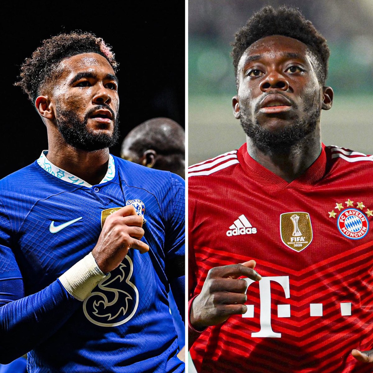 🚨🎖| Le Real Madrid est PRÊT À ALLER sur Reece James 🏴󠁧󠁢󠁥󠁮󠁧󠁿 ET Alphonso Davies 🇨🇦 en 2024. ✅🔥

✅ Le club les AIME BEAUCOUP. 🎯

<a href="/Rodra10_97/">Rodra</a> #RealMadrid 

👀 POUR ✅ ou CONTRE ❌ ?