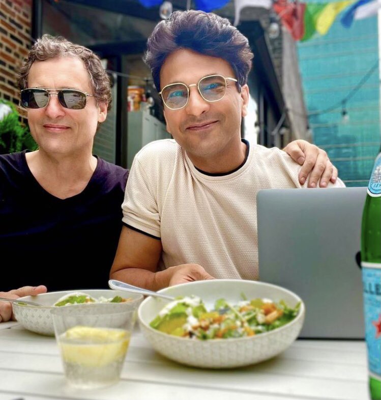 Assimacopoulos_'s tweet photo. Thrilled to Lit collabo with @TheVikasKhanna. India' top cultural ambassador and chef always approaches everything like a true artist: #TheLastColor #ImaginaryRain now #TrinidadMoon (wrkng title), an epic tale of displaced Indians caught between the British Raj and the New India. https://t.co/z0QtB9548z