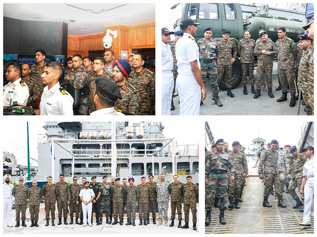 AN_Command's tweet image. 2/
The team visited ANC's four Component Hqs (Army, Navy, Air Force &amp;amp; Coast Guard) &amp;amp; allied/ outlying units wherein glimpses of joint operations was provided. 
#HDMC19 #ANCVisit
#ANCExperience
#ANC