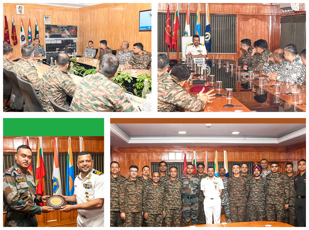 AN_Command's tweet photo. 1/
Higher Defence Management Course from the College of Defence Management visited #ANC from 20-26Aug. RAdm Sandeep Sandhu, Chief of Staff, ANC interacted with the team & gave an overview of the jt. services command. #HDMC19 engaged in strategic learning & experience sharing
#ANC https://t.co/fHJNLKU5SQ