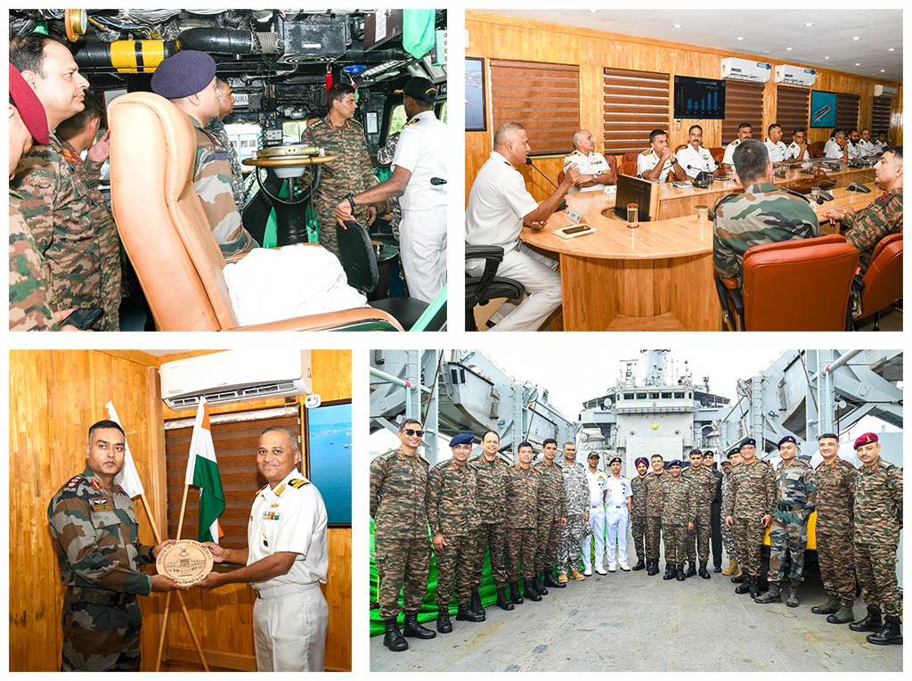 AN_Command's tweet image. 2/
The team visited ANC's four Component Hqs (Army, Navy, Air Force &amp;amp; Coast Guard) &amp;amp; allied/ outlying units wherein glimpses of joint operations was provided. 
#HDMC19 #ANCVisit
#ANCExperience
#ANC
