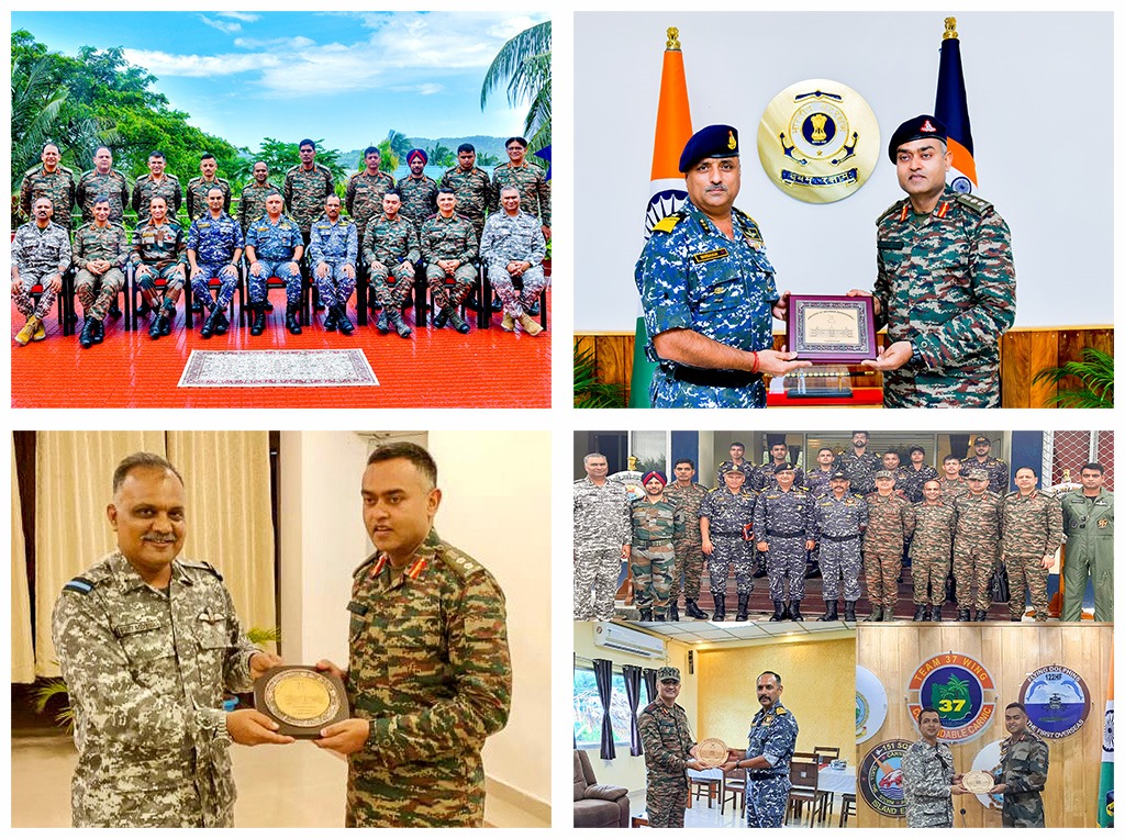 AN_Command's tweet image. 2/
The team visited ANC's four Component Hqs (Army, Navy, Air Force &amp;amp; Coast Guard) &amp;amp; allied/ outlying units wherein glimpses of joint operations was provided. 
#HDMC19 #ANCVisit
#ANCExperience
#ANC