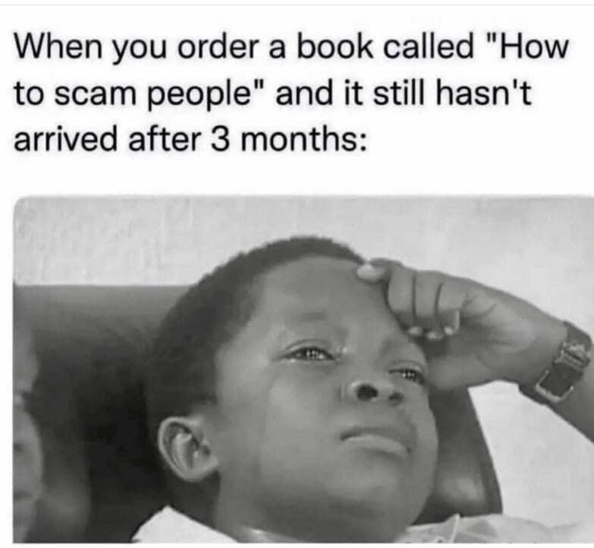 GeordieNakamoto's tweet photo. Made me lol #crypto #scanmers https://t.co/rO8AojYgNJ