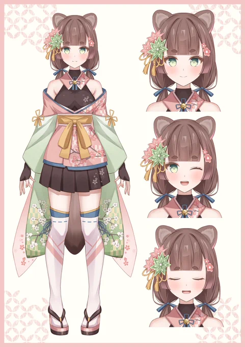 改めてまして、莉心 -riko-さんのデザイン担当させていただきましたリスナーさんと楽しい配信をされてますので是非遊びに行ってみてね 