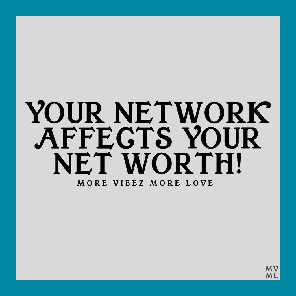 morevibez_'s tweet photo. Make sure your circle pushing you to go further! Your network affects your net worth!! 🖤✨ https://t.co/VPbcmZlibf