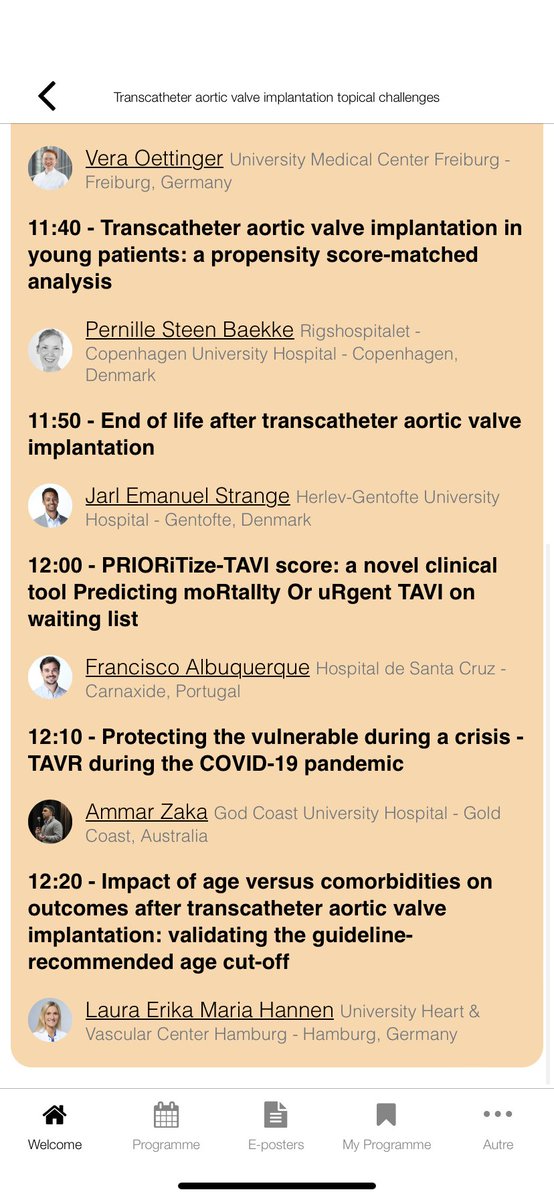 ARita_FPereira's tweet photo. #ESCCongress day 3
Interesting presentations on TAVI!
Congratulations to Franscisco Albuquerque and his team for the development of PRIORiTize-TAVI score: a novel clinical tool Predicting moRtalIty Or uRgent TAVI on waiting list
#ESCAbstract
@escardio
@Francis83333047 https://t.co/eGYdvjBDdl
