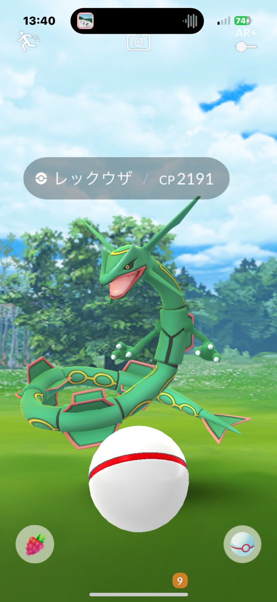 fromJAPAN20's tweet photo. 大好きな
レックウザ100戦🐉

【捕獲100体】
💯(xxl) 1  /98% 1  /黒4

楽しすぎた。100の横1列完成🎆
キラフレの皆様⭐️
どうか黒レックウザ交換して下さい🩶🩶
#PokemonGOFest2023 https://t.co/s9MAwLxOw4