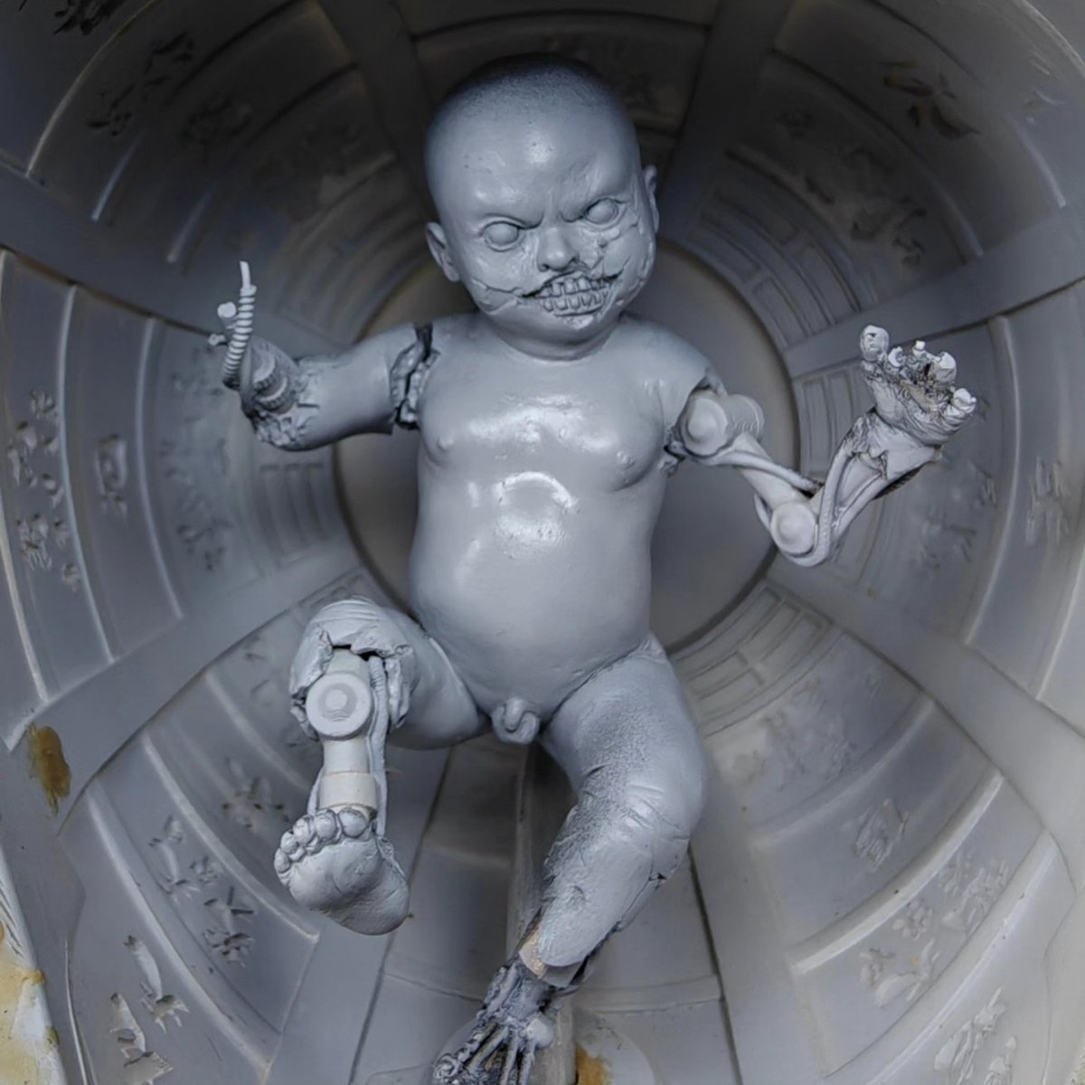 来自东方的神秘赛博朋克力量……